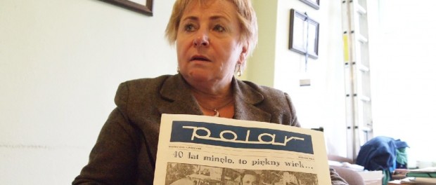 Małgorzata Calińska – Mayer, wieloletnia pracownica Polaru (fot. BOM)